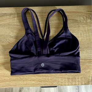 Purple Lulu Lemon Sports Bra